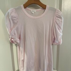 Pink cotton tee